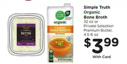 Mariano's Simple Truth Organic Bone Broth offer