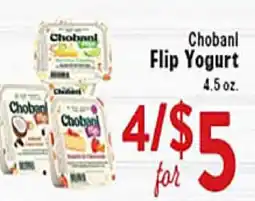 Rio Valley Market Chobani Flip Yogurt offer