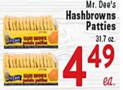Rio Valley Market Mr. Dee's Hashbrowns Patties offer