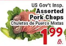 Rio Valley Market US Gov't Insp. Assorted Pork Chops offer