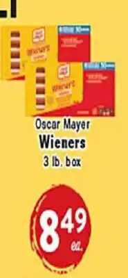 Rio Valley Market Oscar Mayer Wieners offer