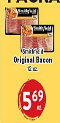 Rio Valley Market Smithfield Original Bacon offer