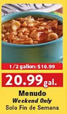Rio Valley Market Menudo offer