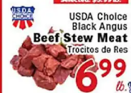 Rio Valley Market USDA Choice Black Angus Beef Stew Meat offer