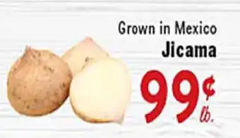 Rio Valley Market Jicama offer