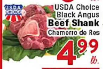 Rio Valley Market USDA Choice Black Angus Beef Shank offer