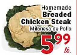 Rio Valley Market Homemade Breaded Chicken Steak offer