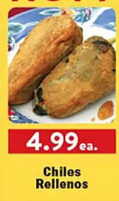 Rio Valley Market Chiles Rellenos offer