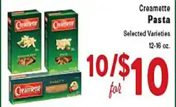 Rio Valley Market Creamette Pasta offer