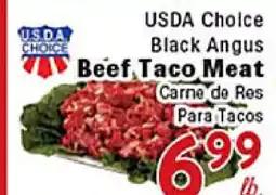 Rio Valley Market USDA Choice Black Angus Beef Taco Meat offer
