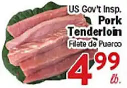 Rio Valley Market US Gov't Insp. Pork Tenderloin offer