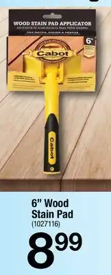 Ace Hardware Cabot 6 Wood Stain Pad offer