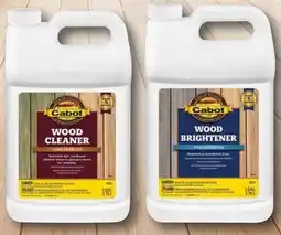 Ace Hardware Cabot Wood Cleaner or Wood Brightener offer