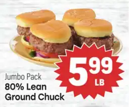 Tony’s Fresh Market Jumbo Pack 80% Lean Ground Chuck offer
