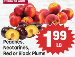 Tony’s Fresh Market Peaches, Nectarines, Red or Black Plums offer