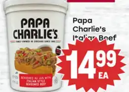 Tony’s Fresh Market Papa Charlie's Italian Beef offer