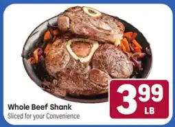 Tony’s Fresh Market Whole Beef Shank offer