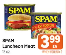 Tony’s Fresh Market SPAM Luncheon Meat offer