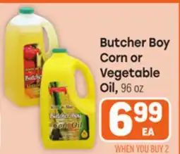 Tony’s Fresh Market Butcher Boy Corn or Vegetable Oil offer