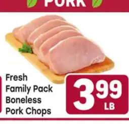 Tony’s Fresh Market Fresh Family Pack Boneless Pork Chops offer
