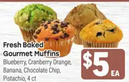 Tony’s Fresh Market Fresh Baked Gourmet Muffins offer