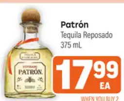 Tony’s Fresh Market Patrón Tequila Reposado offer