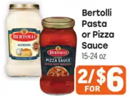 Tony’s Fresh Market Bertolli Pasta or Pizza Sauce offer