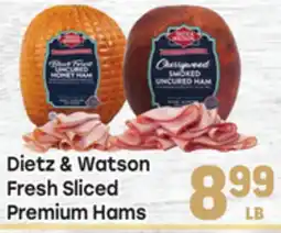 Tony’s Fresh Market Dietz & Watson Fresh Sliced Premium Hams offer