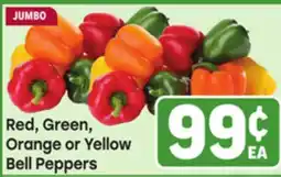 Tony’s Fresh Market Red, Green, Orange or Yellow Bell Peppers offer