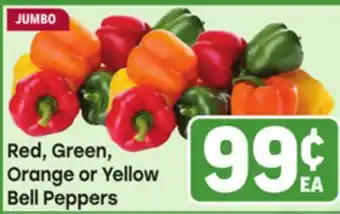Tony’s Fresh Market Red, Green, Orange or Yellow Bell Peppers offer