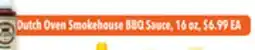Tony’s Fresh Market Dutch Oven Smokehouse BBQ Sauce offer