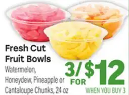 Tony’s Fresh Market Fresh Cut Fruit Bowls offer