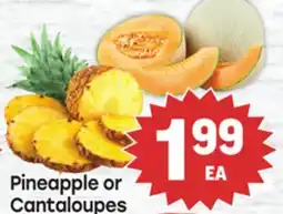 Tony’s Fresh Market Pineapple or Cantaloupes offer