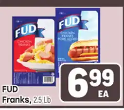 Tony’s Fresh Market FUD Franks offer