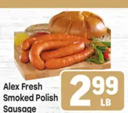 Tony’s Fresh Market Alex Fresh Smoked Polish Sausage offer