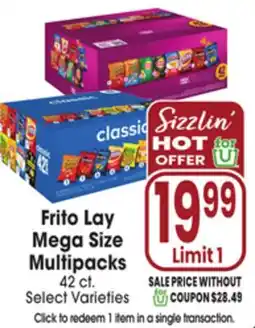 Jewel-Osco Frito Lay Mega Size Multipacks offer