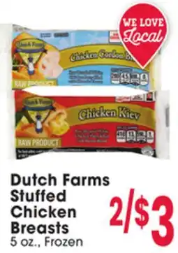 Jewel-Osco Dutch Farms Stuffed Chicken Breasts offer