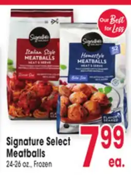 Jewel-Osco Signature Select Meatballs offer