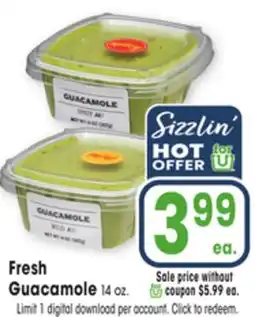 Jewel-Osco Fresh Guacamole offer