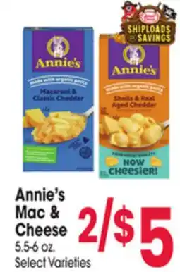 Jewel-Osco Annie's Mac & Cheese offer