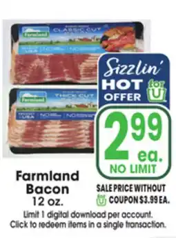 Jewel-Osco Farmland Bacon offer