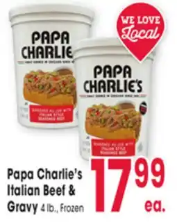 Jewel-Osco Papa Charlie's Italian Beef & Gravy offer