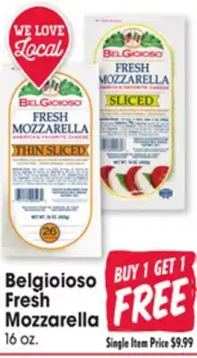 Jewel-Osco Belgioioso Fresh Mozzarella offer