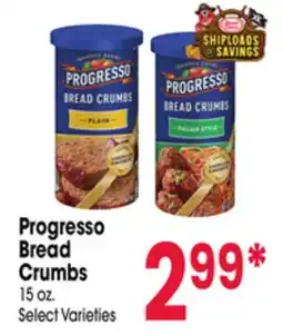 Jewel-Osco Progresso Bread Crumbs offer