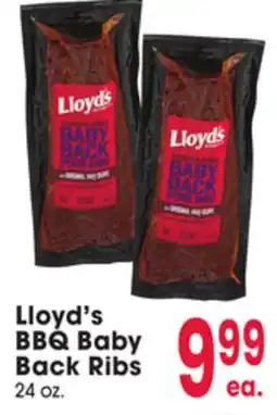 Jewel-Osco Lloyd's BBQ Baby Back Ribs offer