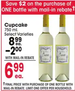 Jewel-Osco Cupcake offer
