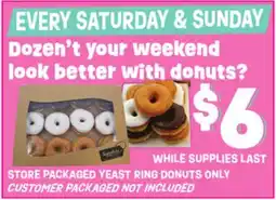 Jewel-Osco DONUTS offer