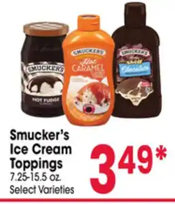 Jewel-Osco Smucker's Ice Cream Toppings offer