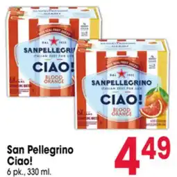 Jewel-Osco San Pellegrino Ciao! offer