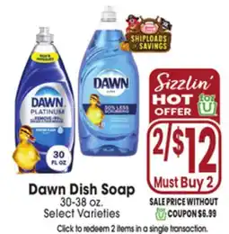 Jewel-Osco Dawn Dish Soap offer